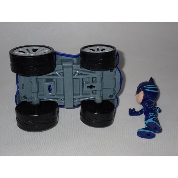 PJ Masks Power Racers Catboy Push Along Car Vehicle With Figure - Picture 5 of 5